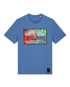 bio-unisex-medium fit-tshirt-dresden-sttu169-hortensie-front
