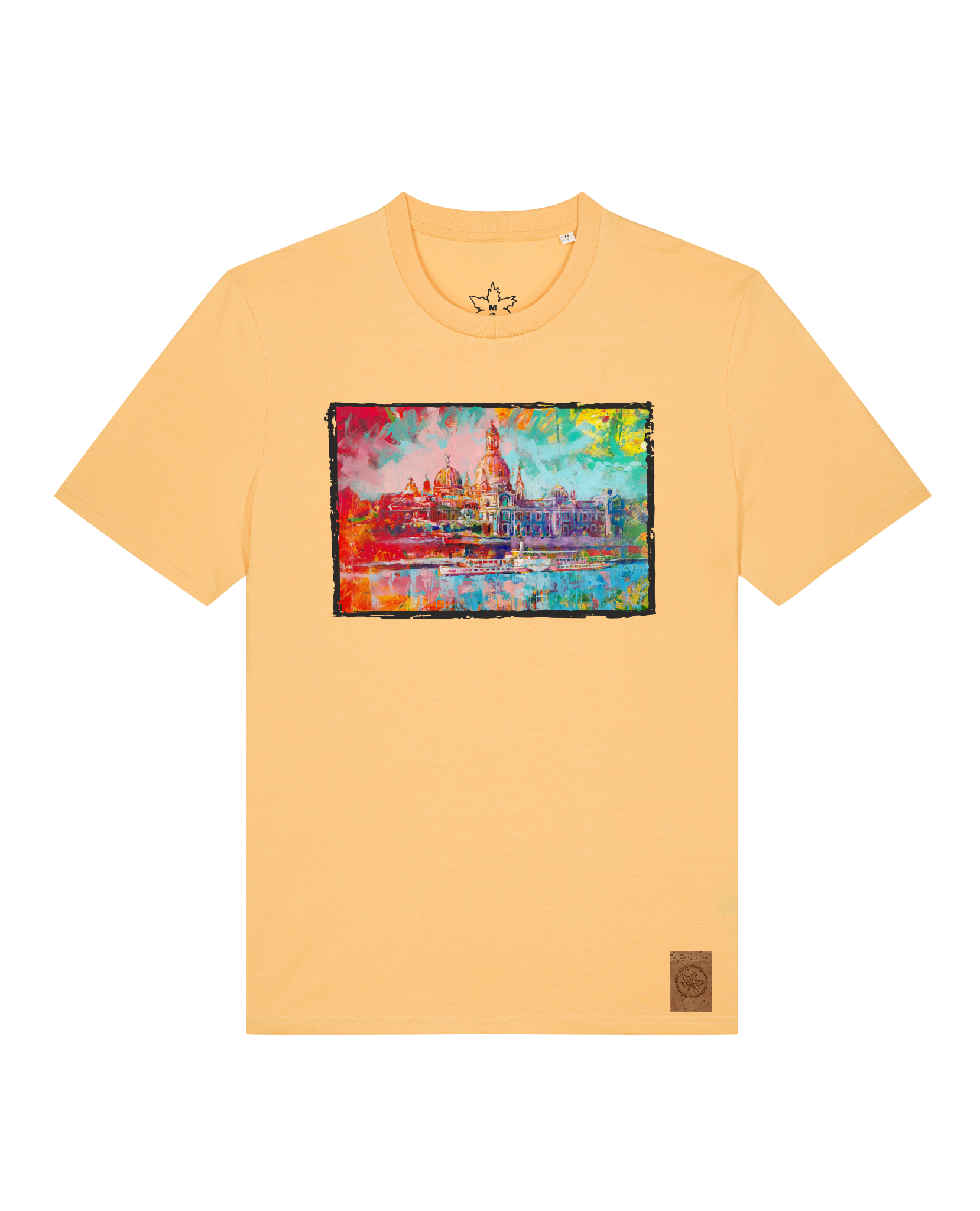 bio-unisex-medium fit-tshirt-dresden-sttu169-senfkorn-front