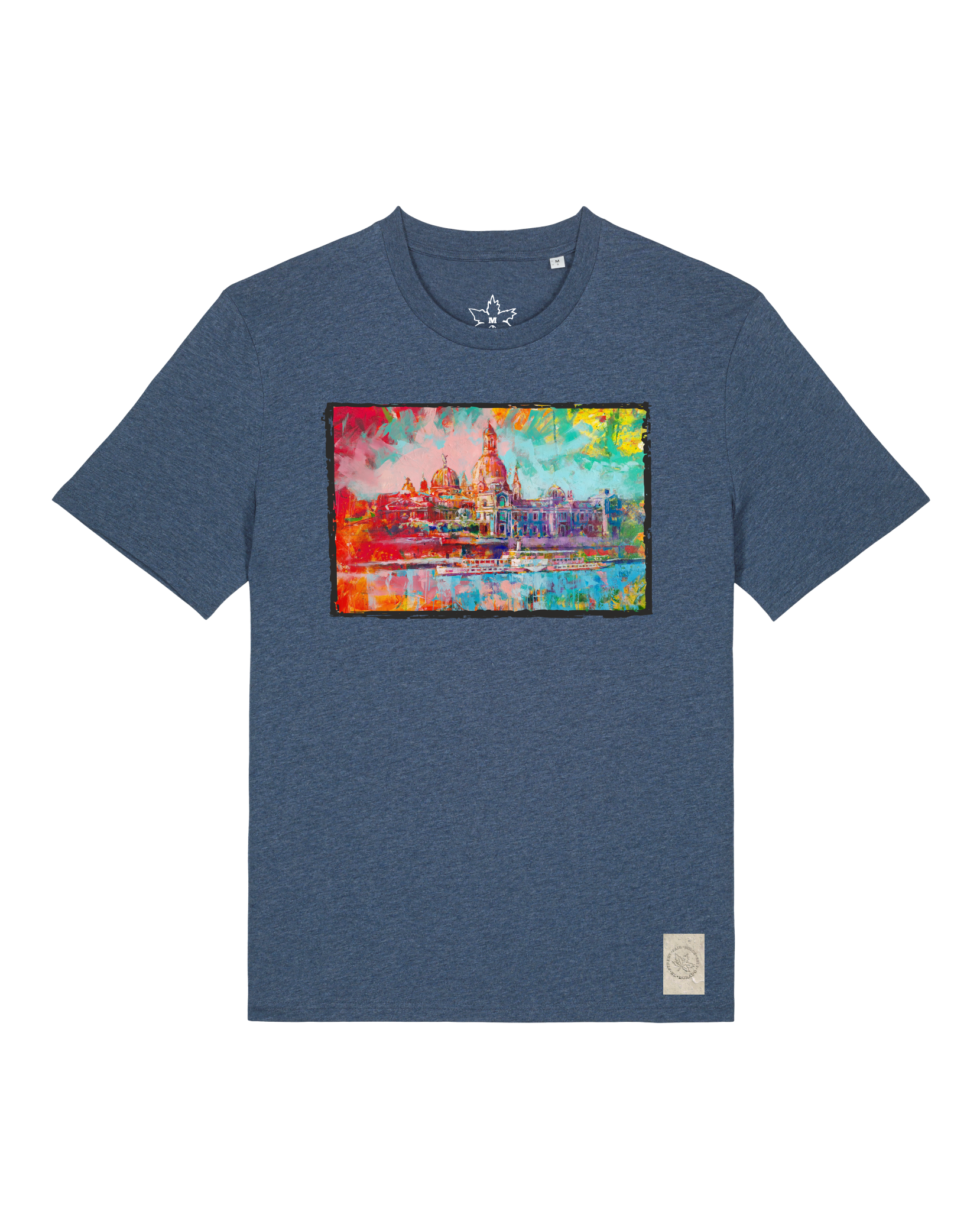 bio-unisex-medium fit-tshirt-dresden-sttu169-walblau-front