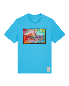 bio-unisex-medium fit-tshirt-dresden-sttu169-wasserblau-front