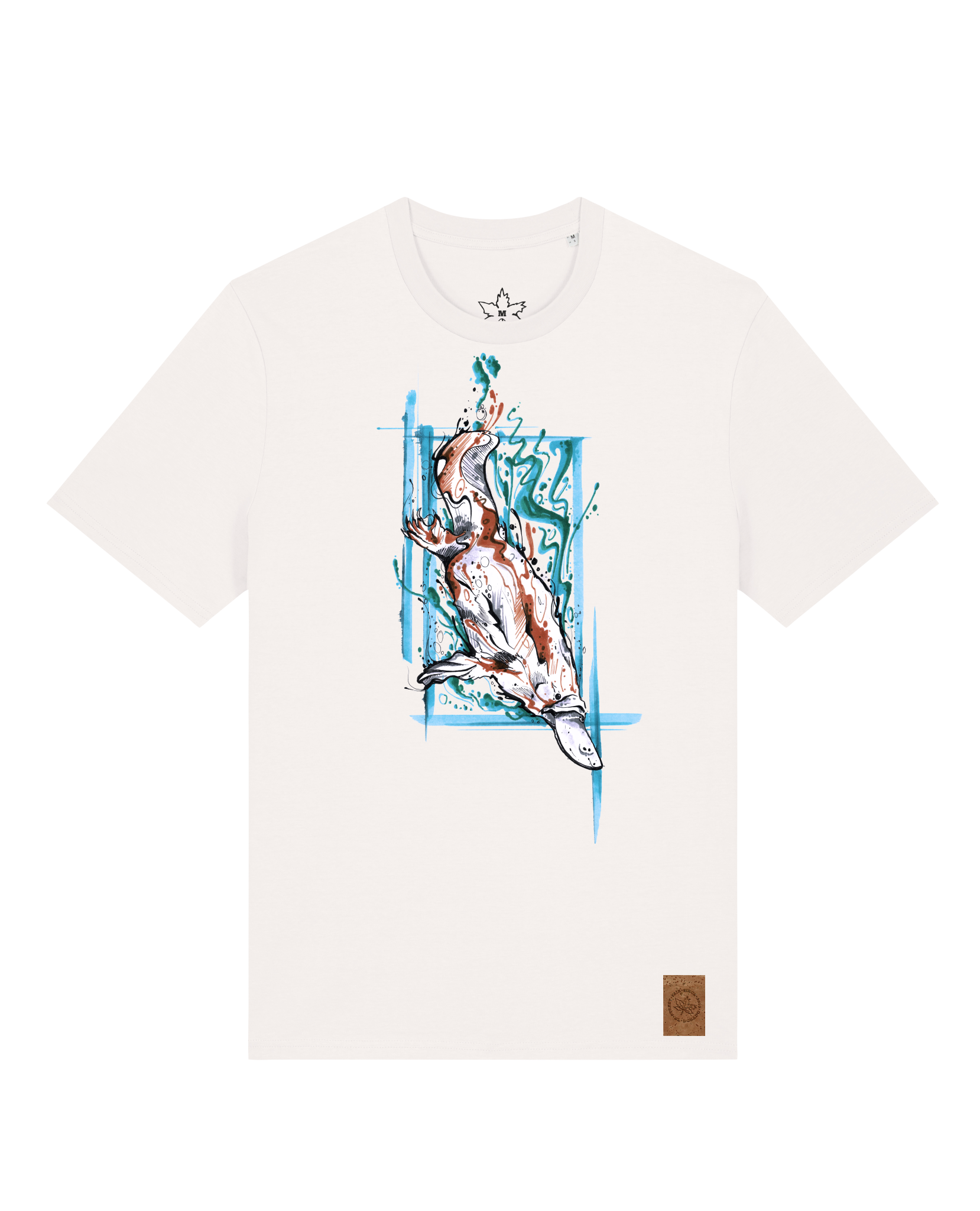 bio-unisex-medium fit-tshirt-duckbilly platy-sttu169-bio ei-front