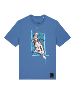 bio-unisex-medium fit-tshirt-duckbilly platy-sttu169-hortensie-front
