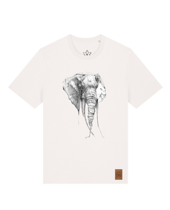 bio-unisex-medium fit-tshirt-elefant-sttu169-bio ei-front