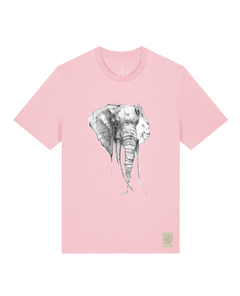 bio-unisex-medium fit-tshirt-elefant-sttu169-flamingo-front