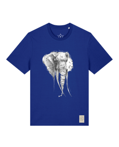 bio-unisex-medium fit-tshirt-elefant-sttu169-kornblume-front