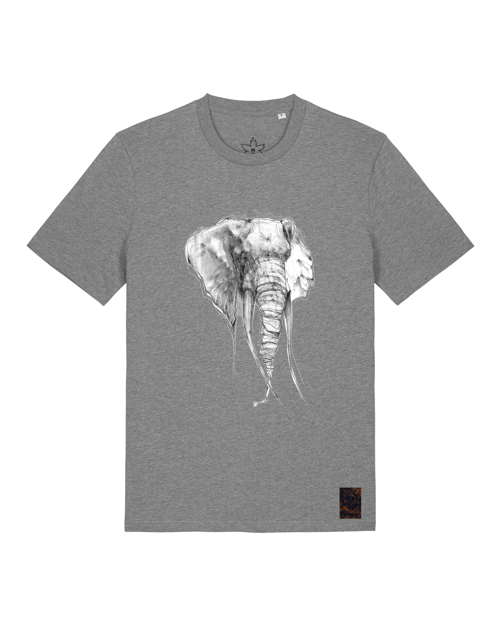bio-unisex-medium fit-tshirt-elefant-sttu169-opossum-front