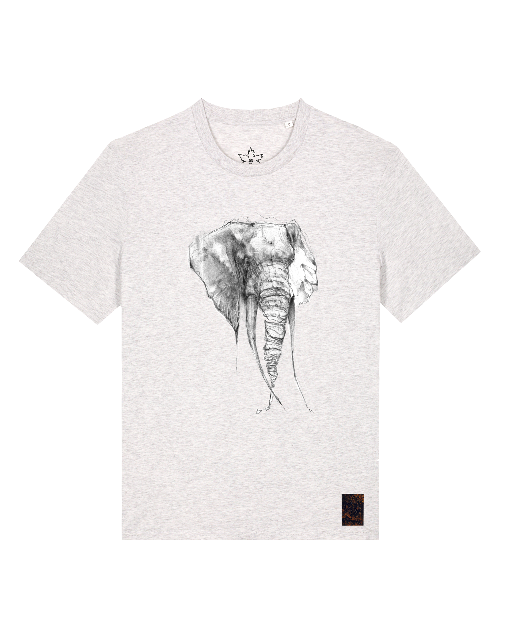 bio-unisex-medium fit-tshirt-elefant-sttu169-rennmaus-front