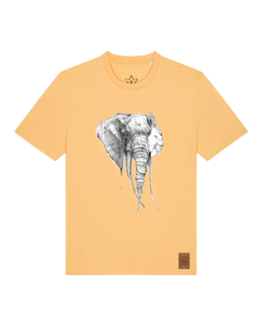 bio-unisex-medium fit-tshirt-elefant-sttu169-senfkorn-front