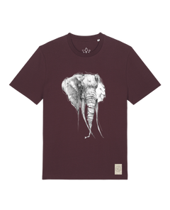 bio-unisex-medium fit-tshirt-elefant-sttu169-zartbitter-front
