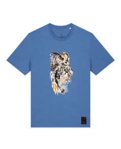 bio-unisex-medium fit-tshirt-eule-sttu169-hortensie-front