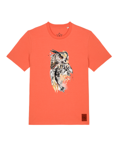 bio-unisex-medium fit-tshirt-eule-sttu169-mandarine-front