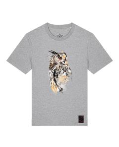 bio-unisex-medium fit-tshirt-eule-sttu169-mausgrau-front