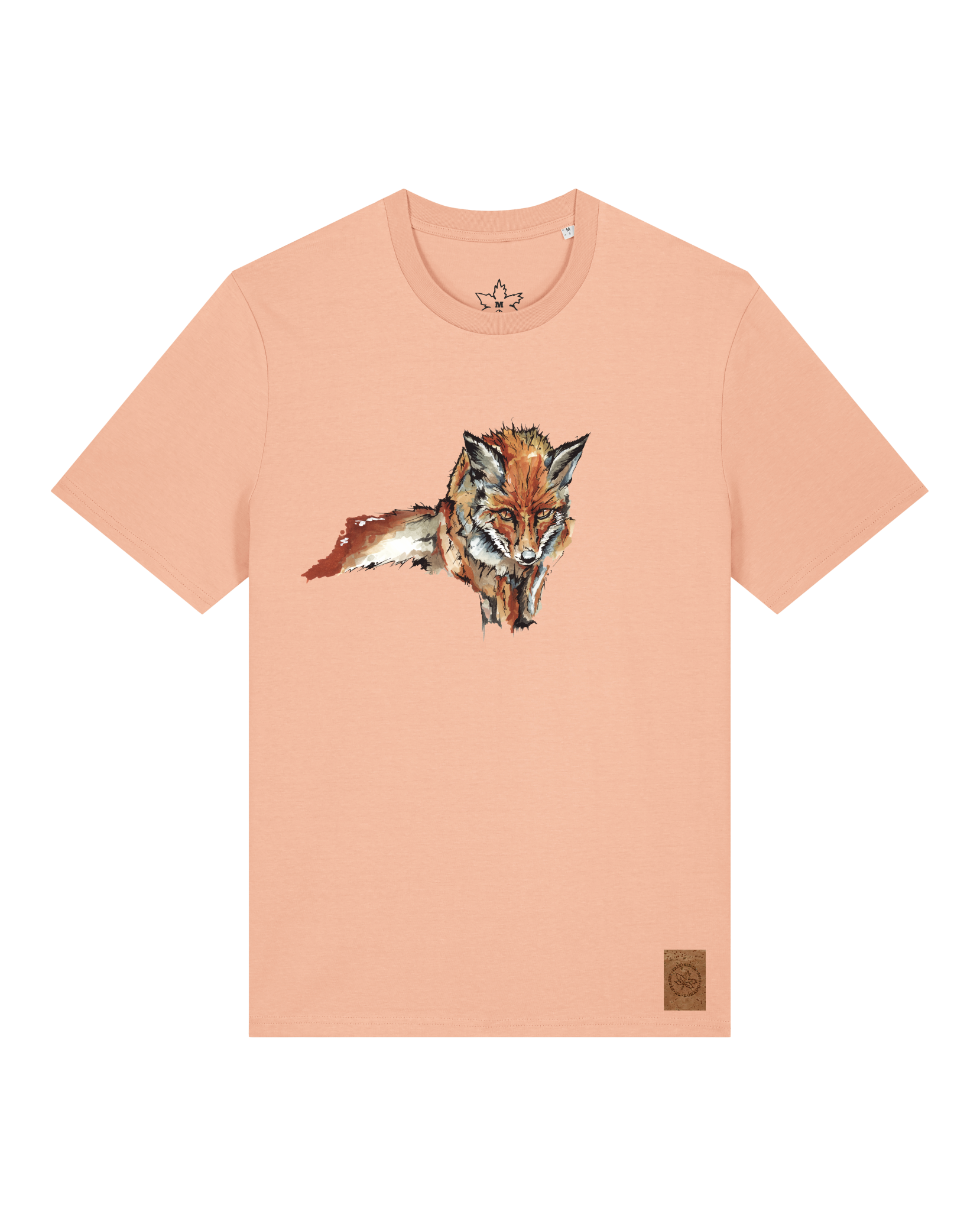 bio-unisex-medium fit-tshirt-fox views-sttu169-agyptische keramik-front