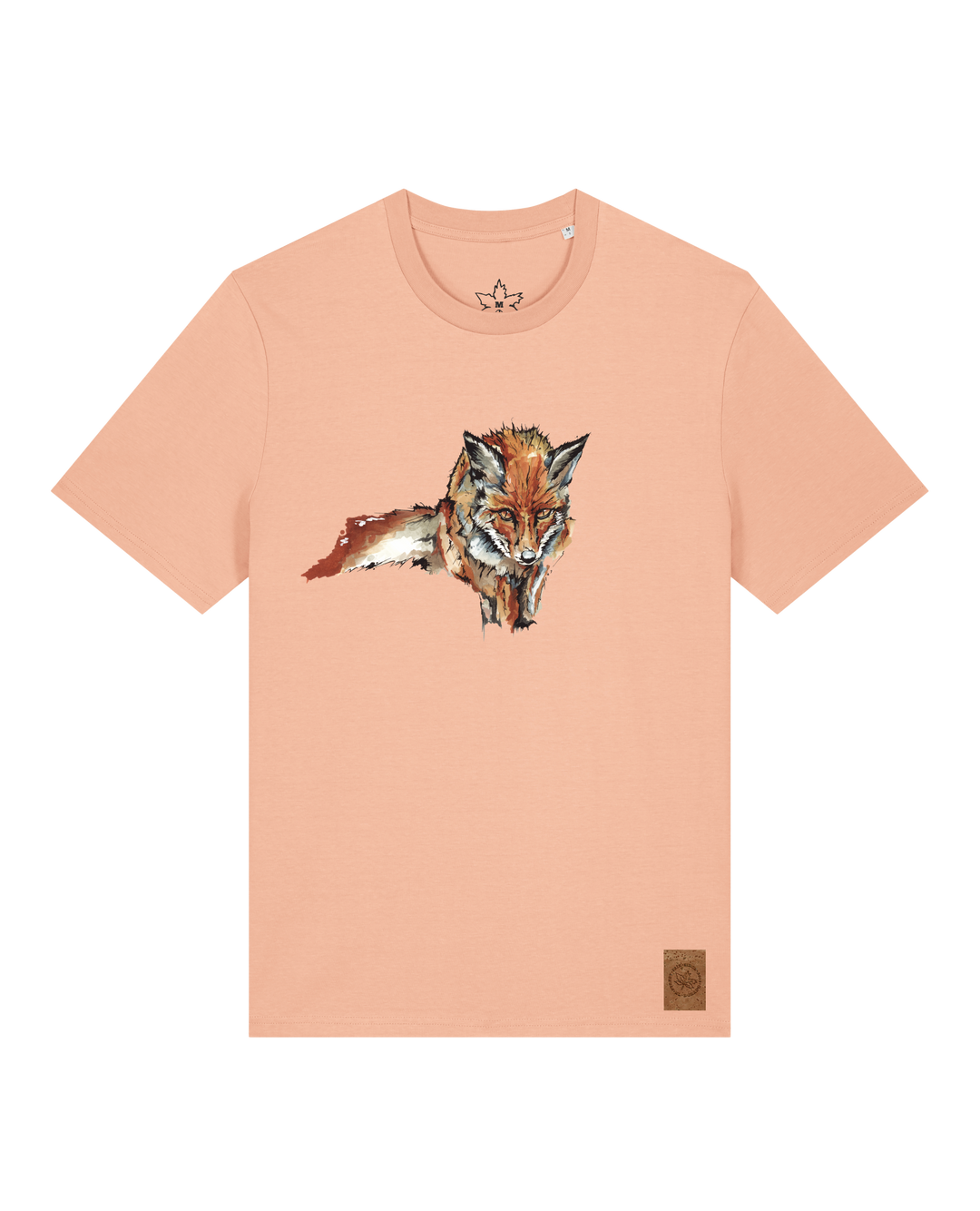 bio-unisex-medium fit-tshirt-fox views-sttu169-agyptische keramik-front