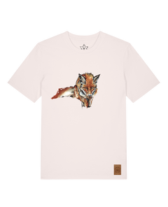 bio-unisex-medium fit-tshirt-fox views-sttu169-baumwollblute-front