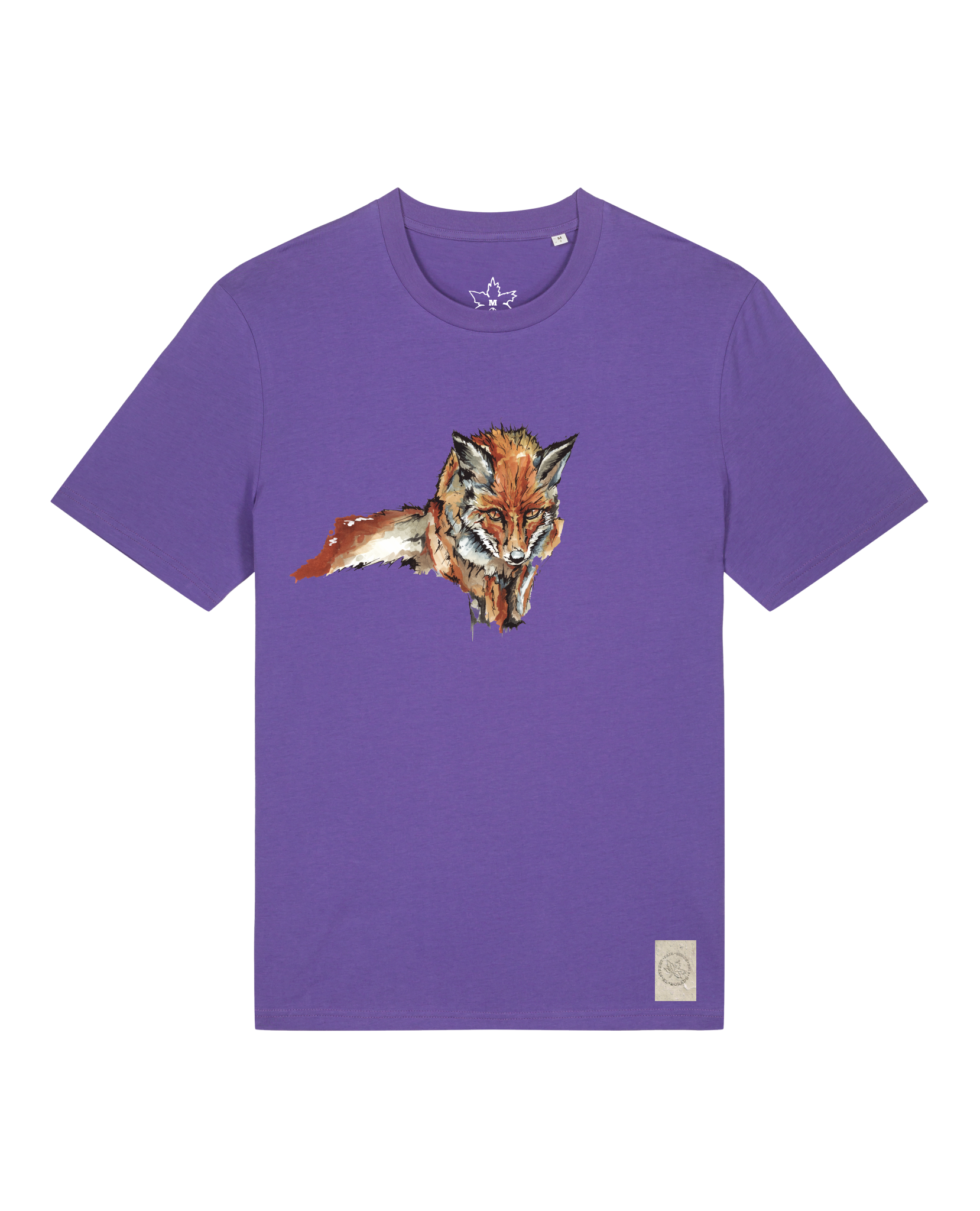 bio-unisex-medium fit-tshirt-fox views-sttu169-blaukraut-front