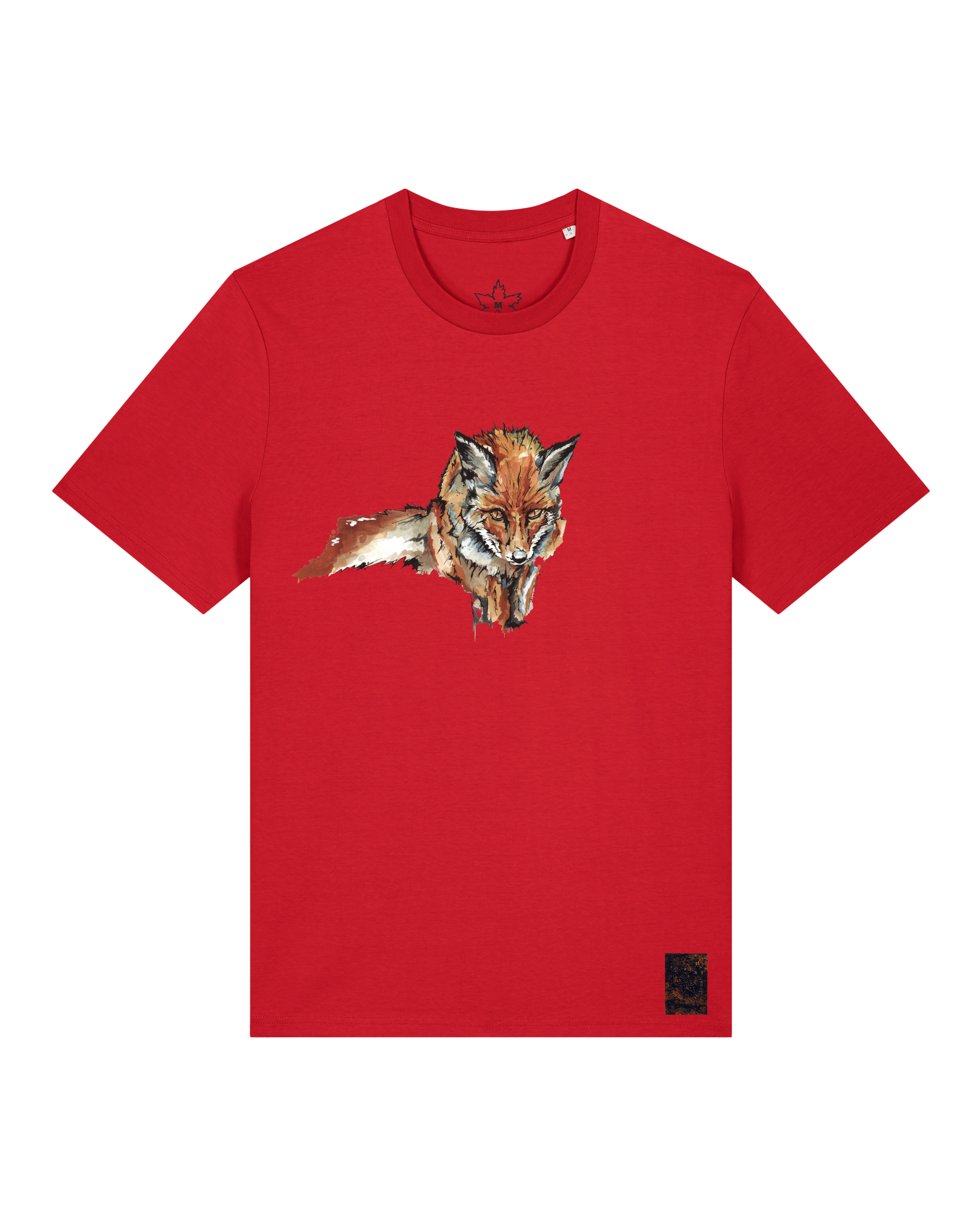 bio-unisex-medium fit-tshirt-fox views-sttu169-erdbeere-front