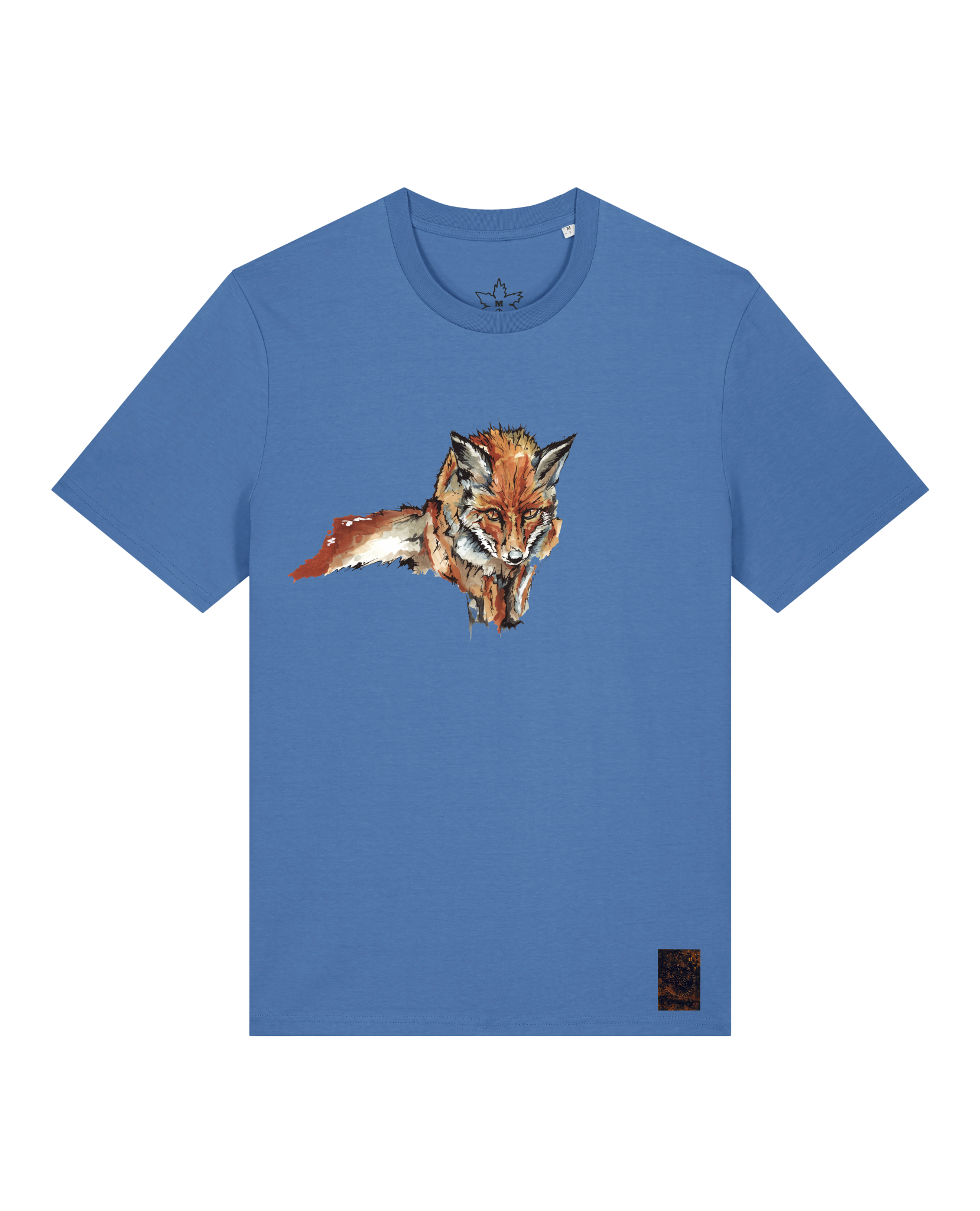 bio-unisex-medium fit-tshirt-fox views-sttu169-hortensie-front