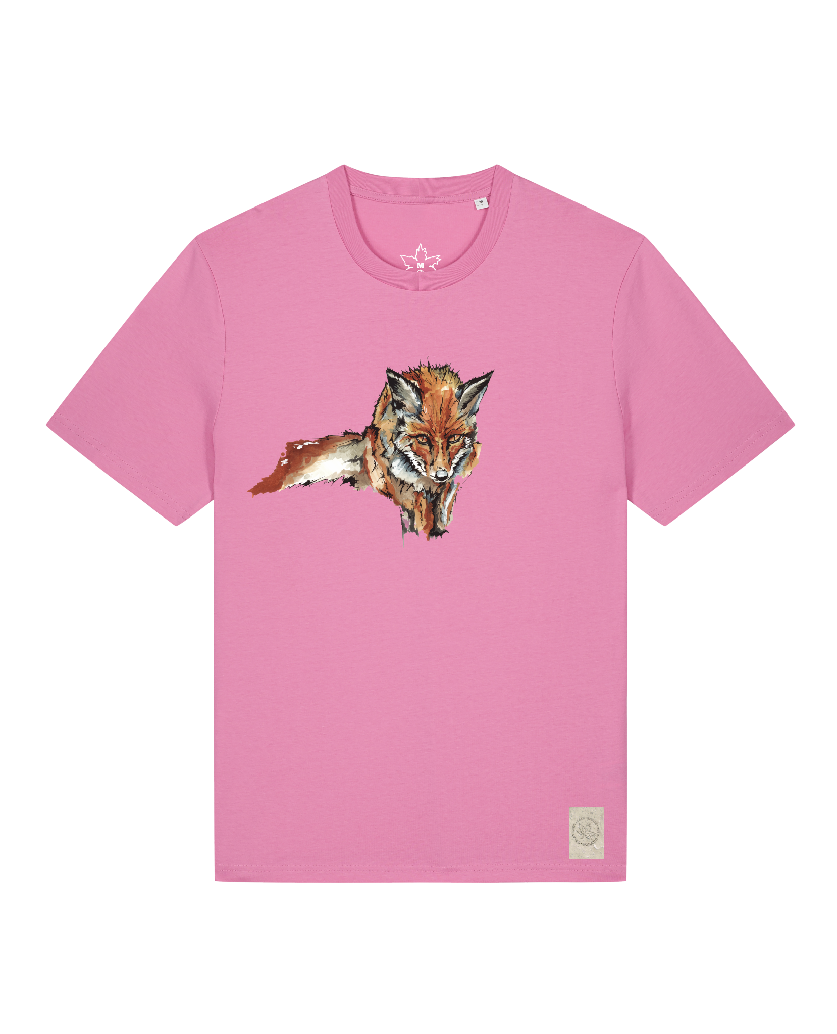 bio-unisex-medium fit-tshirt-fox views-sttu169-kaugummi-front