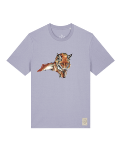bio-unisex-medium fit-tshirt-fox views-sttu169-lavender-front