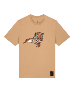 bio-unisex-medium fit-tshirt-fox views-sttu169-meersand-front