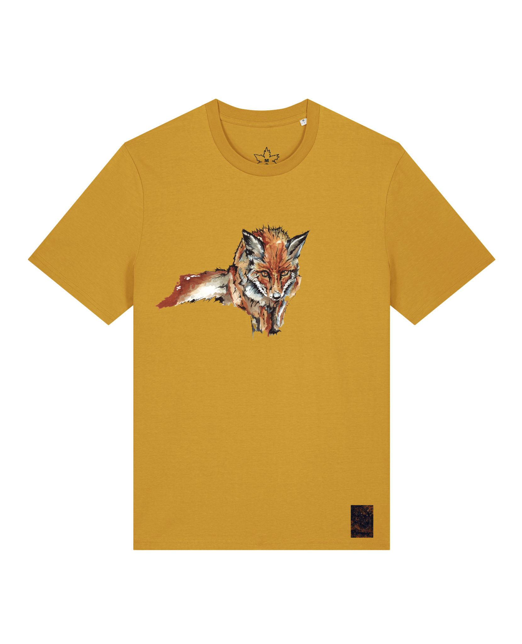 bio-unisex-medium fit-tshirt-fox views-sttu169-senf-front