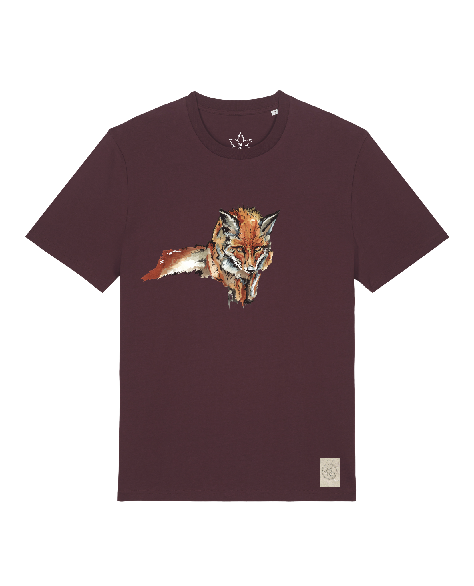 bio-unisex-medium fit-tshirt-fox views-sttu169-zartbitter-front