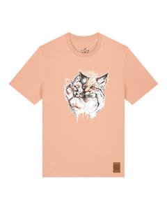 bio-unisex-medium fit-tshirt-fuchspaar-sttu169-agyptische keramik-front