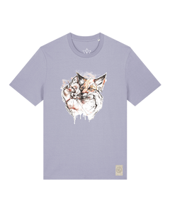 bio-unisex-medium fit-tshirt-fuchspaar-sttu169-lavender-front