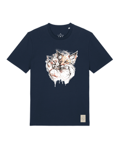 bio-unisex-medium fit-tshirt-fuchspaar-sttu169-marine-front