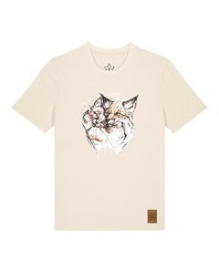 bio-unisex-medium fit-tshirt-fuchspaar-sttu169-natur-front