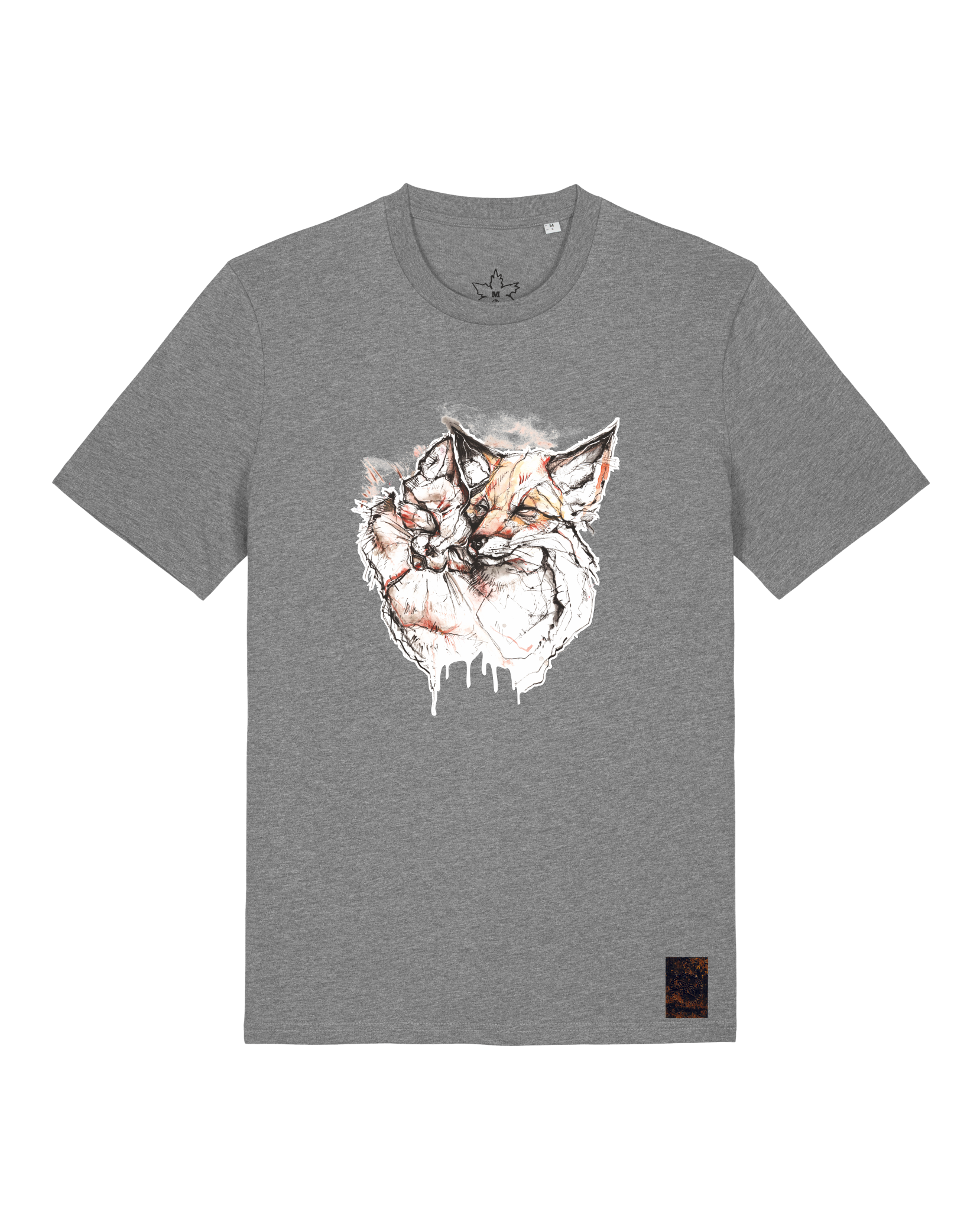 bio-unisex-medium fit-tshirt-fuchspaar-sttu169-opossum-front