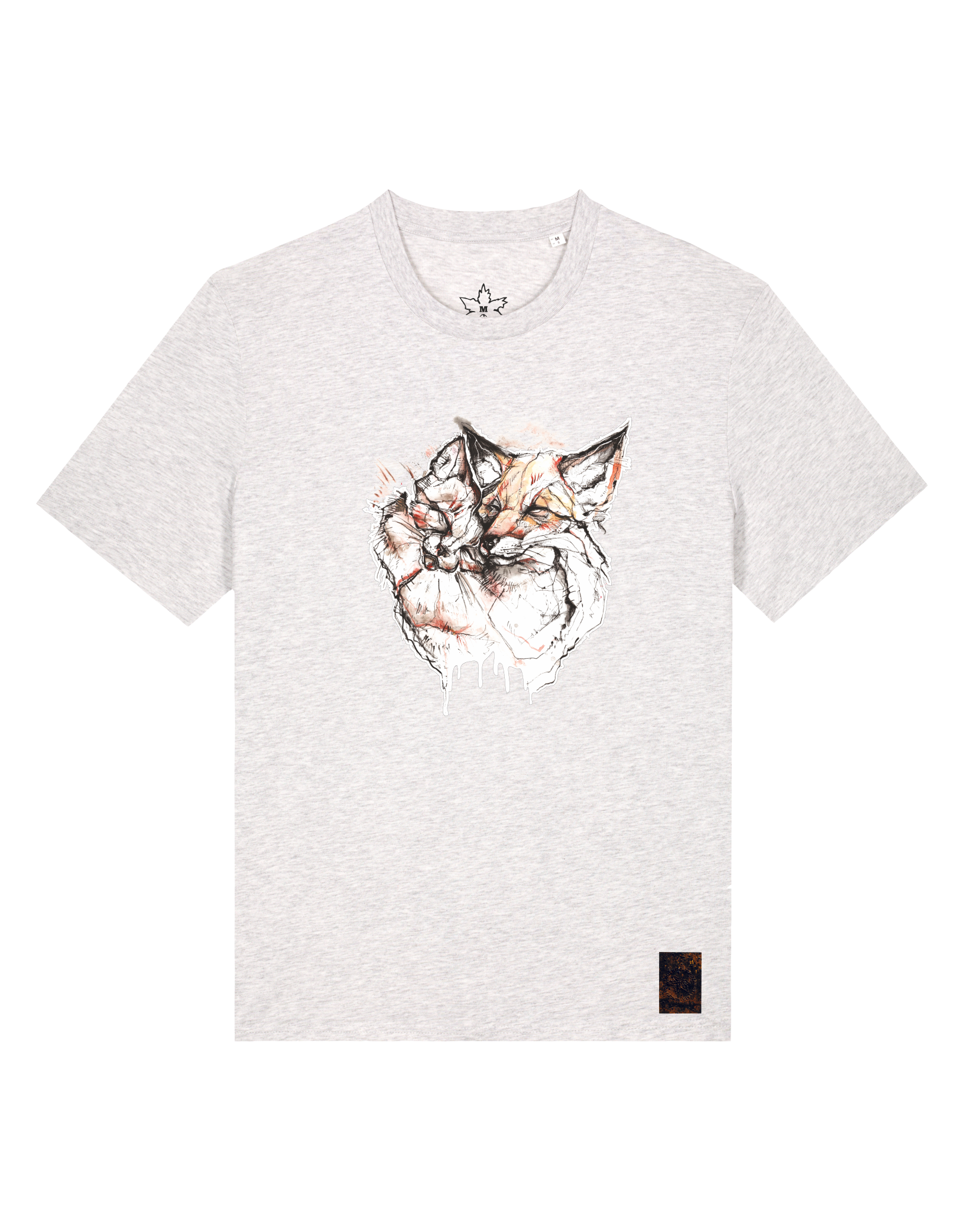 bio-unisex-medium fit-tshirt-fuchspaar-sttu169-rennmaus-front