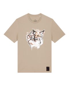 bio-unisex-medium fit-tshirt-fuchspaar-sttu169-treibsand-front
