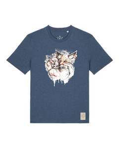bio-unisex-medium fit-tshirt-fuchspaar-sttu169-walblau-front
