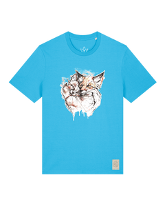 bio-unisex-medium fit-tshirt-fuchspaar-sttu169-wasserblau-front