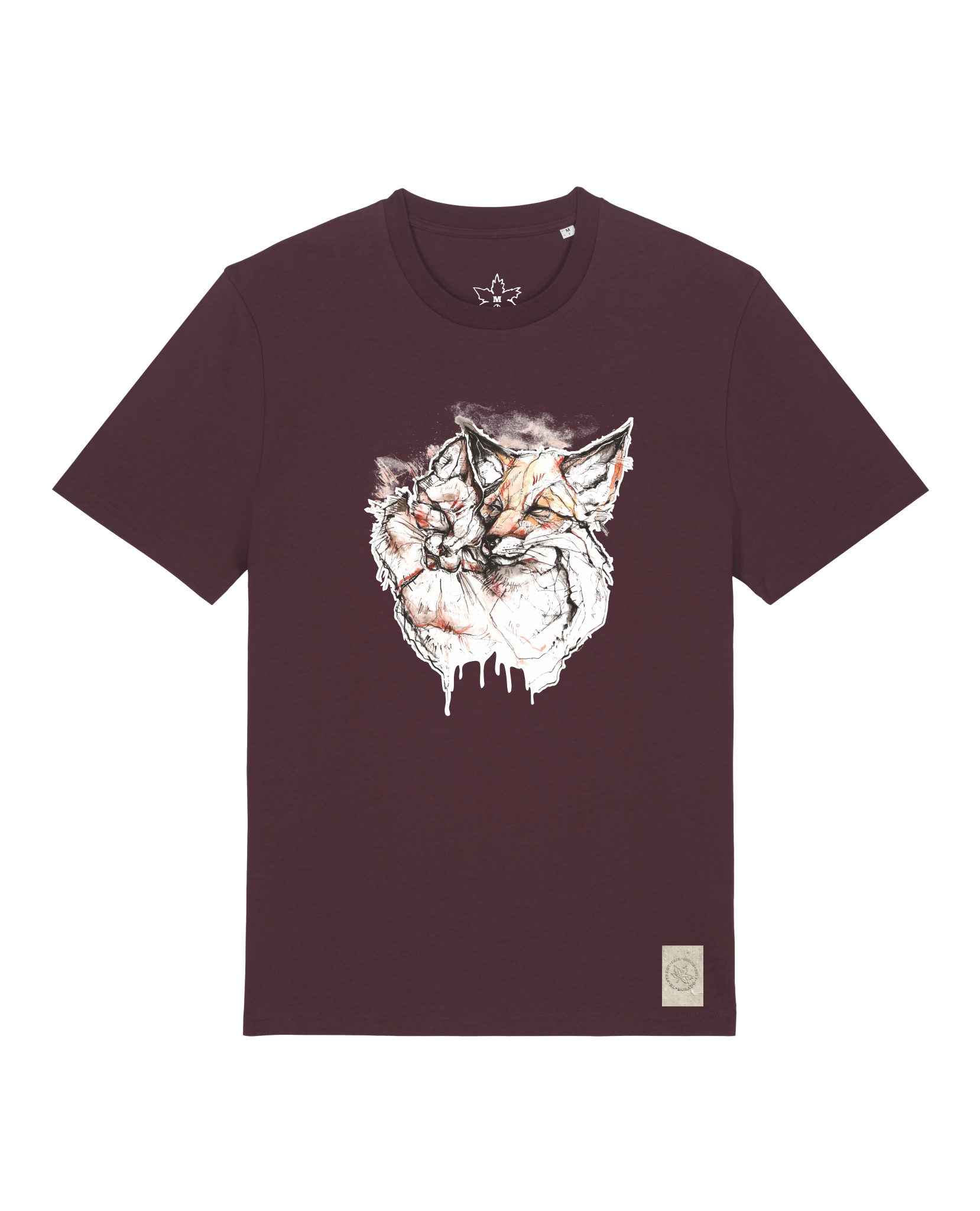 bio-unisex-medium fit-tshirt-fuchspaar-sttu169-zartbitter-front
