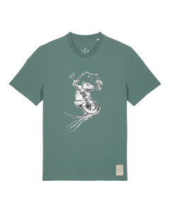 bio-unisex-medium fit-tshirt-gecko-sttu169-blautanne-front