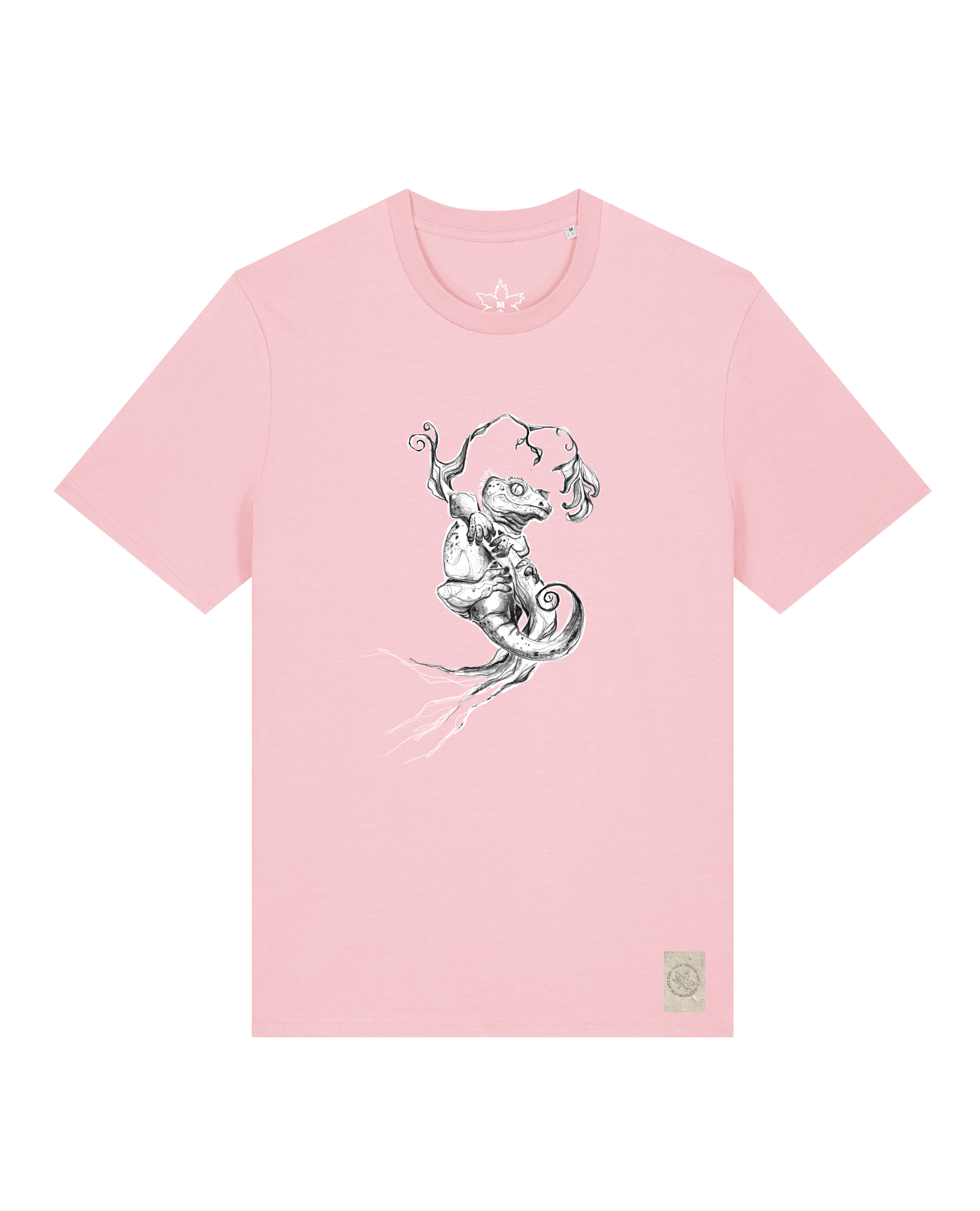 bio-unisex-medium fit-tshirt-gecko-sttu169-flamingo-front