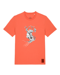 bio-unisex-medium fit-tshirt-gecko-sttu169-mandarine-front