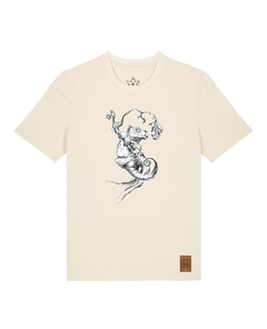 bio-unisex-medium fit-tshirt-gecko-sttu169-natur-front