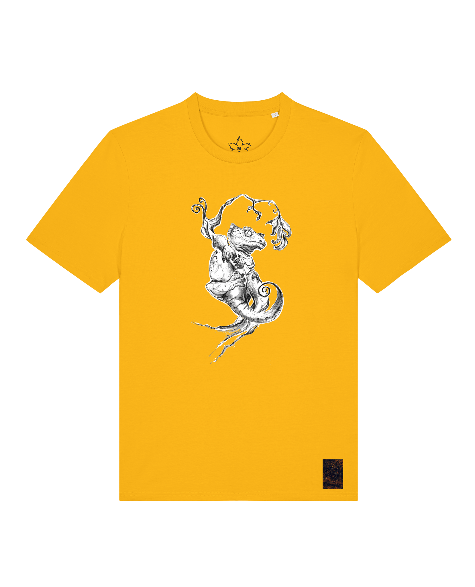 bio-unisex-medium fit-tshirt-gecko-sttu169-sonnenblume-front