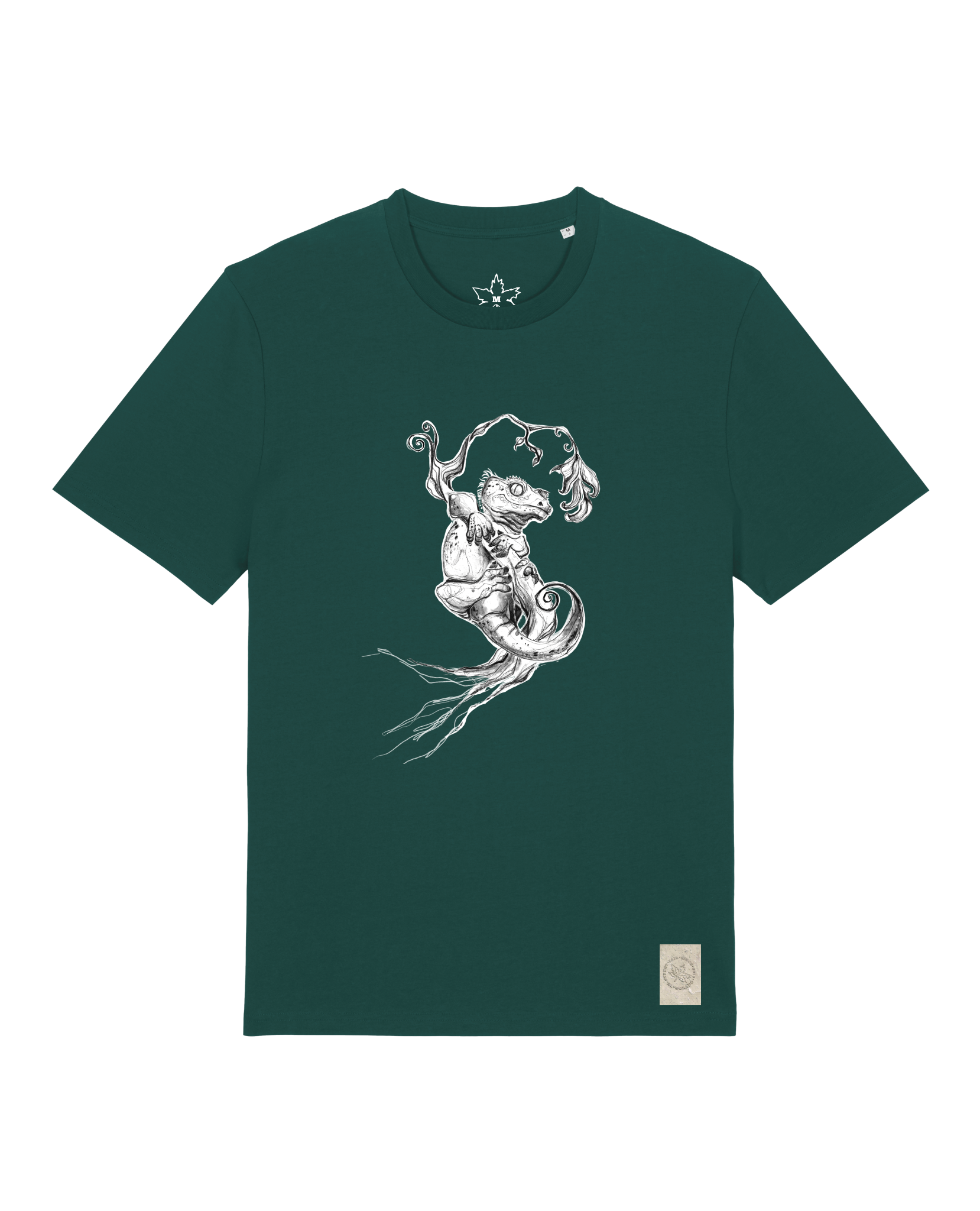 bio-unisex-medium fit-tshirt-gecko-sttu169-spirulina-front