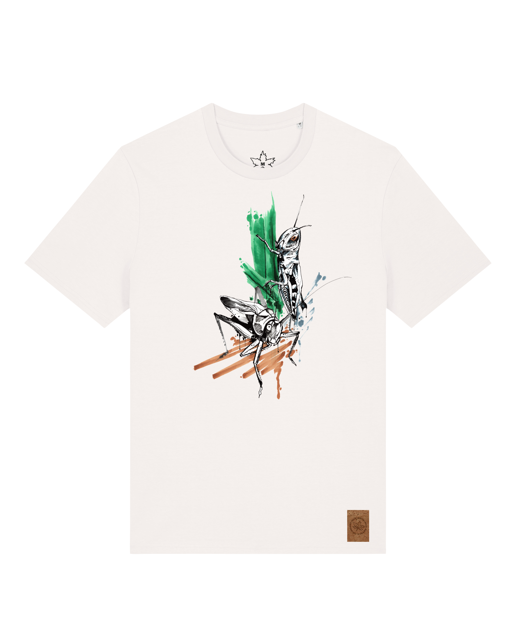 bio-unisex-medium fit-tshirt-grassland population-sttu169-bio ei-front