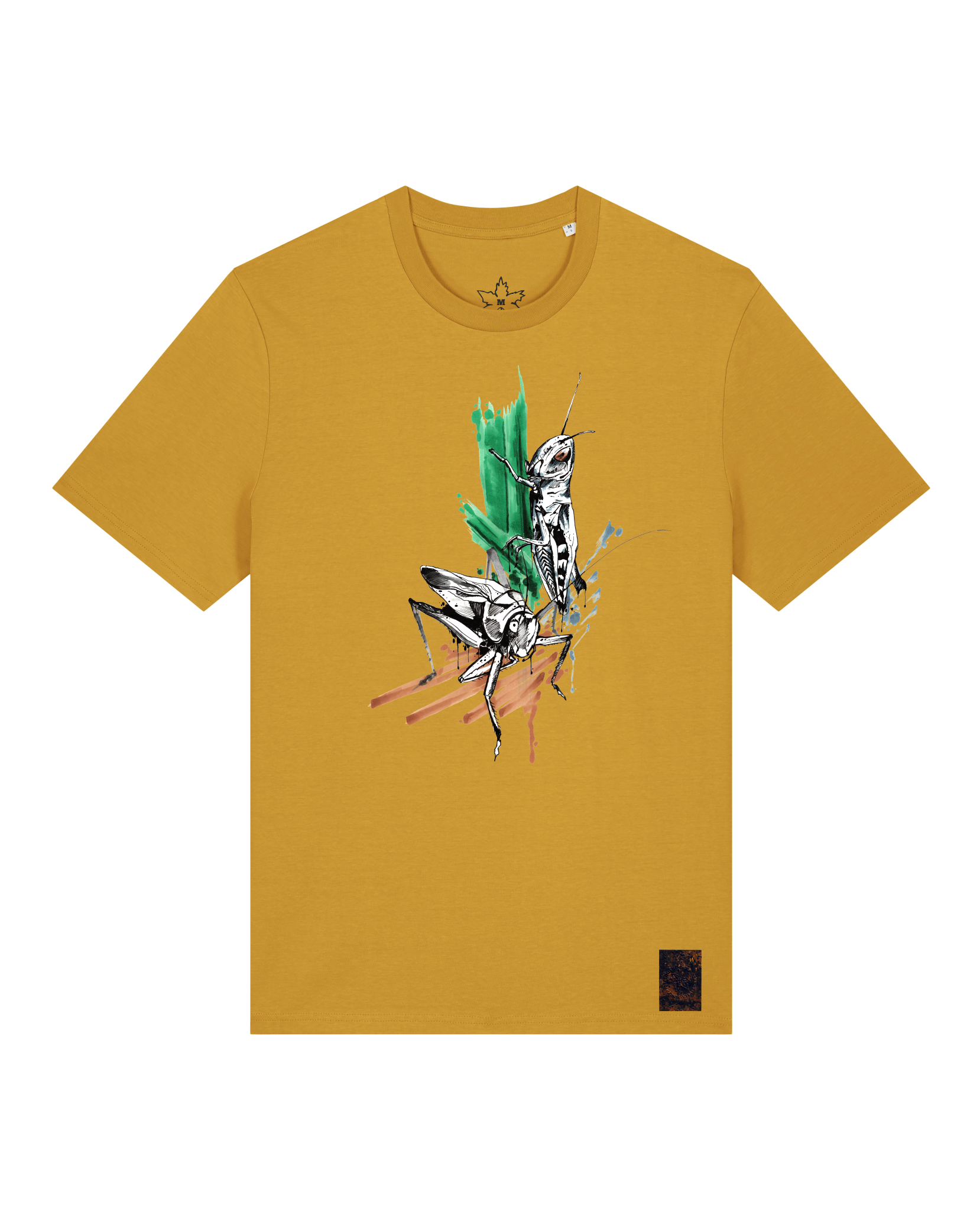 bio-unisex-medium fit-tshirt-grassland population-sttu169-senf-front