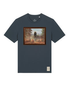 bio-unisex-medium fit-tshirt-herbst im riesengebirge-sttu169-blaubeernacht-front
