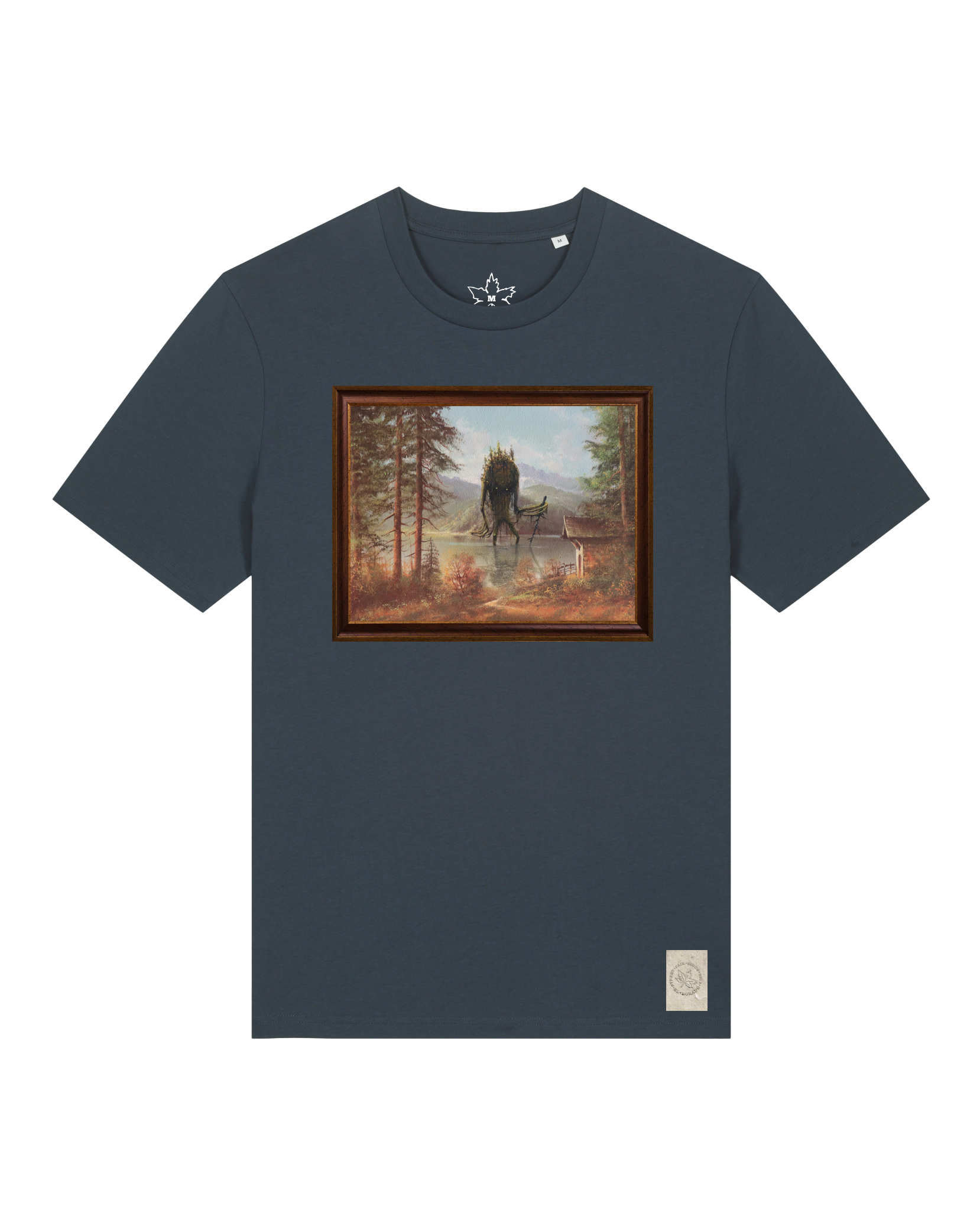 bio-unisex-medium fit-tshirt-herbst im riesengebirge-sttu169-blaubeernacht-front