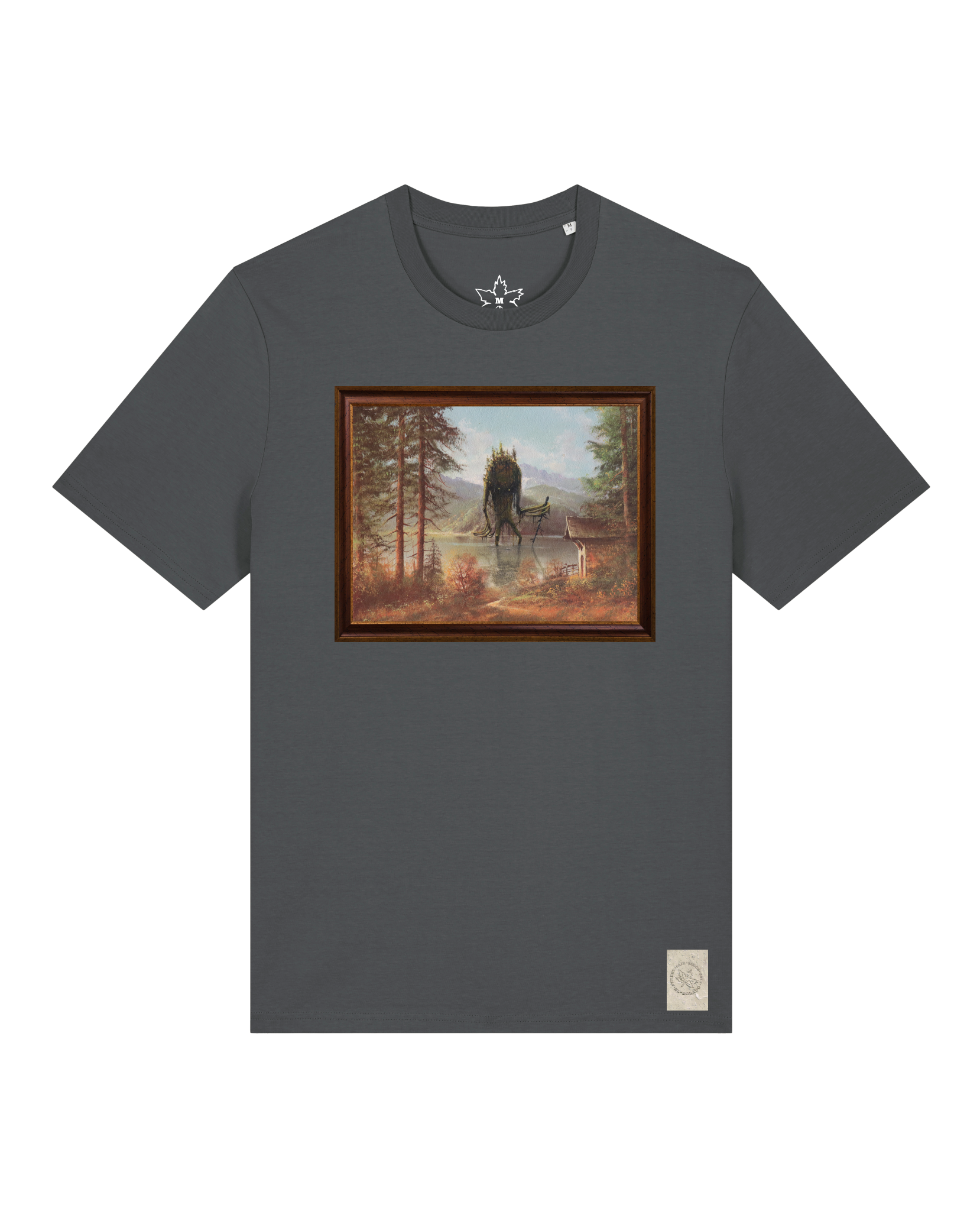 bio-unisex-medium fit-tshirt-herbst im riesengebirge-sttu169-eisen-front