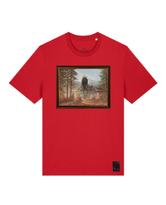 bio-unisex-medium fit-tshirt-herbst im riesengebirge-sttu169-erdbeere-front
