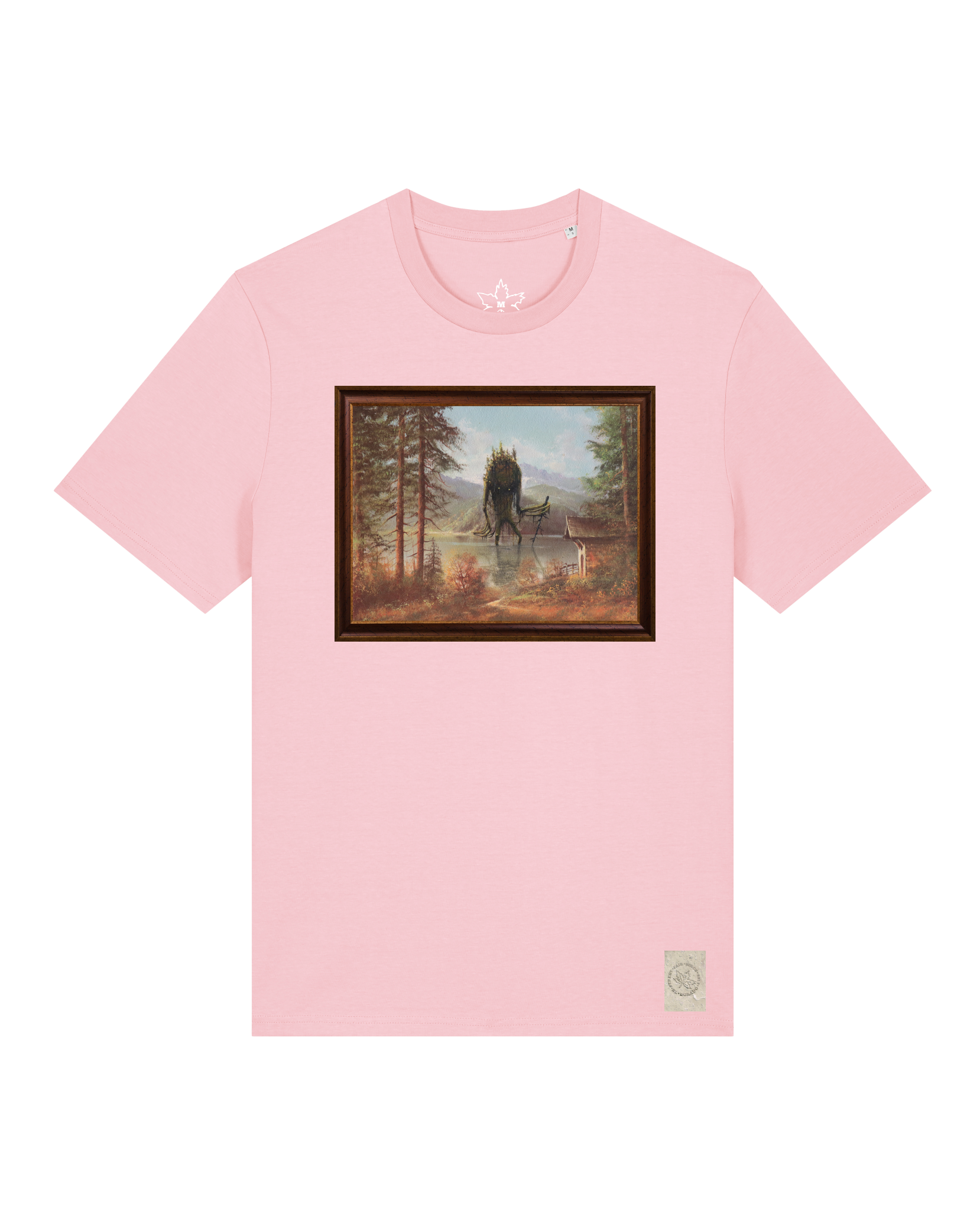 bio-unisex-medium fit-tshirt-herbst im riesengebirge-sttu169-flamingo-front